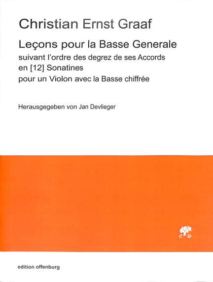 Graaf, C E: Lecons pour la basse generale