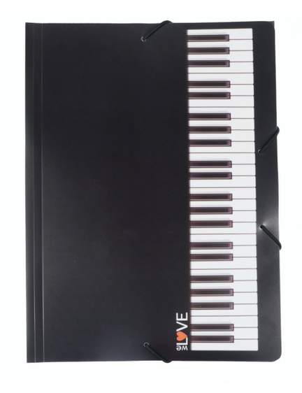 Elastic folder keyboard A4
