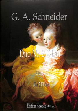 Schneider, G A: Duo 2 C-Dur