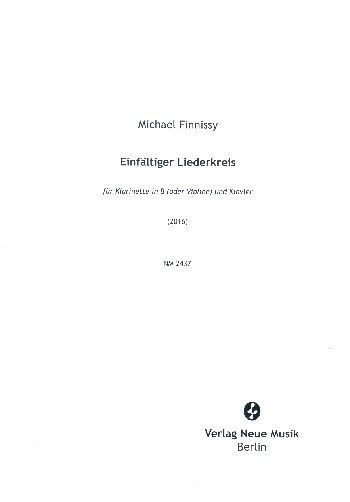 Finnissy, M: Einfältiger Liederkreis