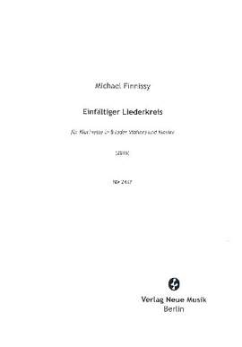 Finnissy, M: Einfältiger Liederkreis