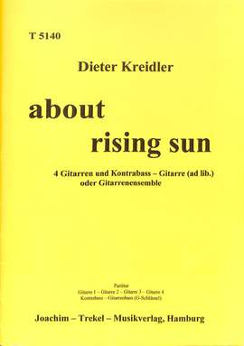 Kreidler, D: About rising sun