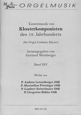 Tastenmusik von Klosterkomponisten des 18. Jahrhunderts