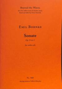 Bohnke, E: Sonate op 13/1