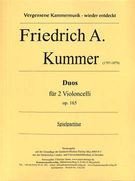 Kummer, F A: Duos op 165