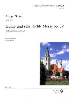 Stein, J: Kurze und sehr leichte Messe op 39