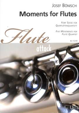 Boenisch, J: Moments for flutes