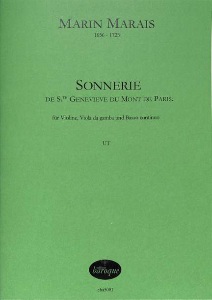 Marais, M: Sonnerie