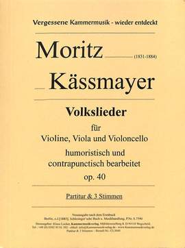 Kaessmayer, M: Volkslieder op 40