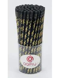 Pencil g-clef black/golden