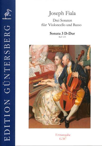 Fiala, J: Sonate 3 D-Dur