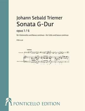 Triemer, J S: Sonate G-Dur op 1/6