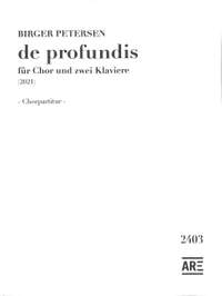 Petersen, B: De profundis