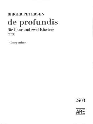 Petersen, B: De profundis