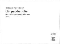 Petersen, B: De profundis