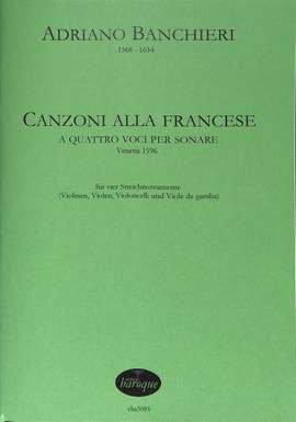 Banchieri, A: Canzoni alla francese