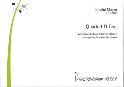 Mayer, E: Quartett D-Dur