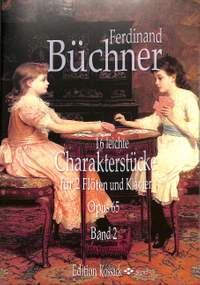 Buechner, F: 16 leichte Charakterstücke 2 op 65