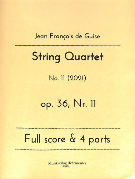 Quartet 11 op 36/11
