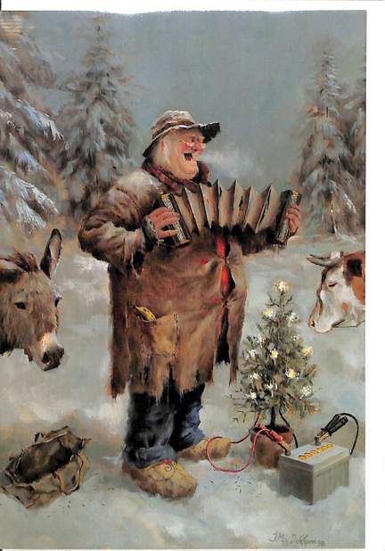 Card - Stille Nacht
