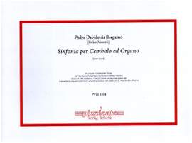 Padre Davide, d B: Sinfonia per cembalo ed organo