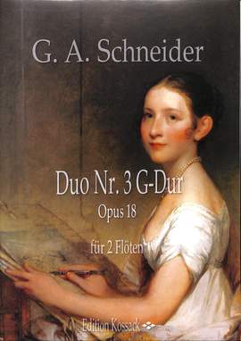 Schneider, G A: Duo 3 G-Dur op 18