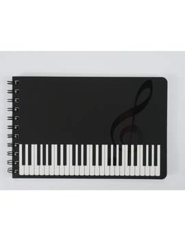 Spiral notebook keyboard A5 / 96 sheets (192 pages)