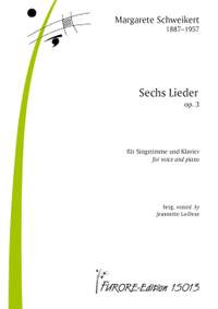 Schweikert, M: 6 Lieder op 3