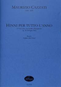 Cazzati, M: Hinni per tutto l'anno 1 op. 29 op. 29 Vol. 1