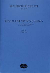 Cazzati, M: Hinni per tutto l'anno 2 op. 29 op. 29 Vol. 2