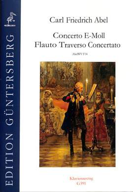 Abel, C F: Konzert e-moll