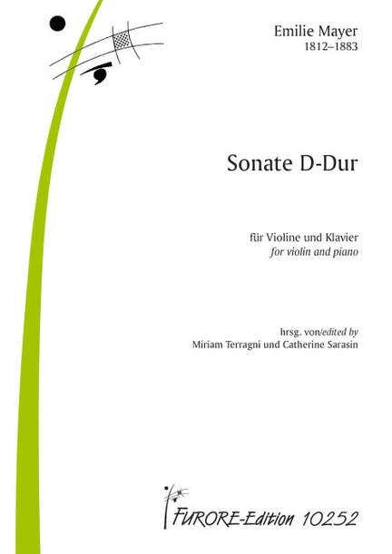 Mayer, E: Sonate D-Dur