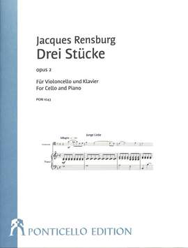 Rensburg, J: 3 Stücke op 2 op. 28