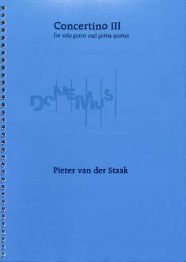 Staak, P v d: Concertino 3
