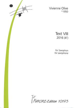 Olive, V: Text VIII