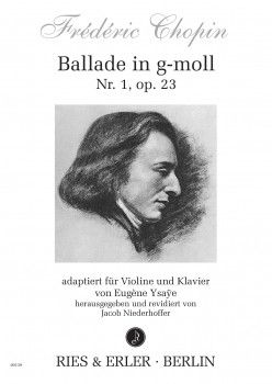 Chopin, F: Ballade 1 g-moll op 23