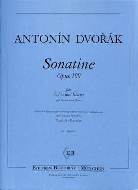 Dvořák, A: Sonatine op 100