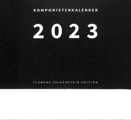 Komponistenkalender 2023