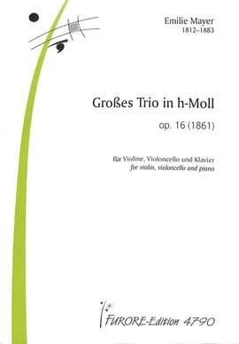 Mayer, E: Großes Trio h-moll op 16