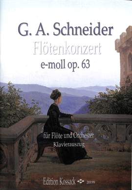 Schneider, G A: Konzert e-moll op 63