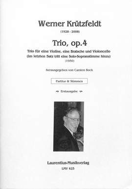 Krützfeld, W: Trio op 4