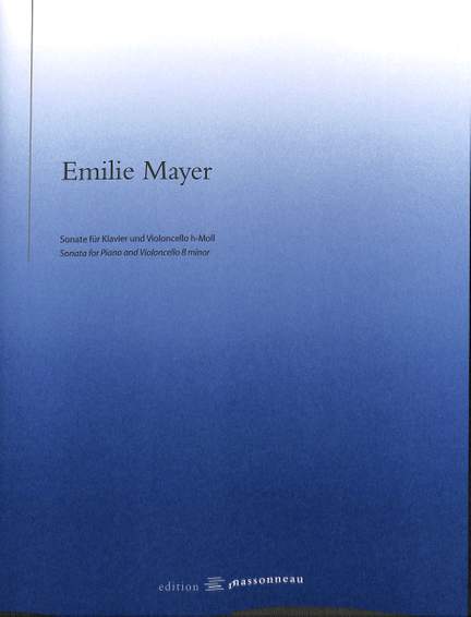 Mayer, E: Sonate h-moll