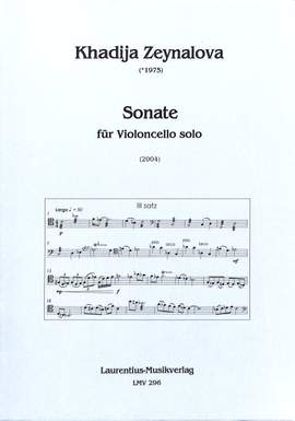 Zeynalova, K: Sonate