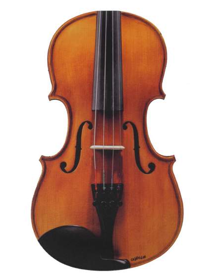 Mouse pad violin 28 cm H
