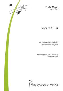 Mayer, E: Sonate C-Dur