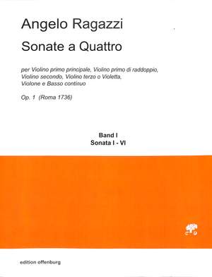 Ragazzi, A: Sonate a quattro op 1