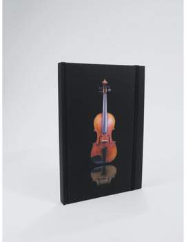 Notebook violin A5 / 96 sheets (192 pages)