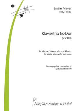 Mayer, E: Klaviertrio Es-Dur