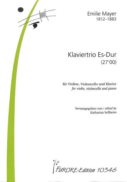 Mayer, E: Klaviertrio Es-Dur