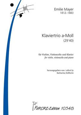 Mayer, E: Klaviertrio a-moll